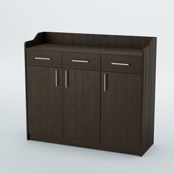 Стойка официанта "Бармен" №8, Дуб Венге