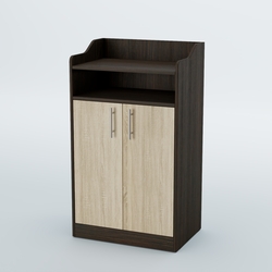 Стойка официанта "Бармен" №4, Дуб Венге + Дуб Сонома