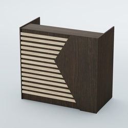 Ресепшен граунд №6Б, Дуб Венге + Дуб Сонома