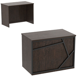 Ресепшен - стол серии ЛОФТ - АЛЬФА №1 (декор №1), Дуб Венге