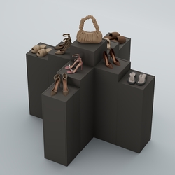 Демо-стенд Ступени-Крест №2, Черный