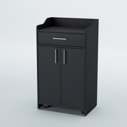 Стойка официанта "Бармен" №5-П передвижная, Антрацит