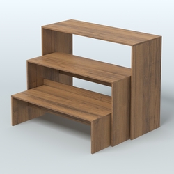 Подиум Матрешка №4, Орех