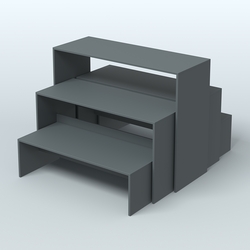 Подиум Матрешка №5, Темно-Серый
