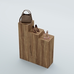 Демо-стенд Ступени-Лестница №2, Дуб Канзас коричневый