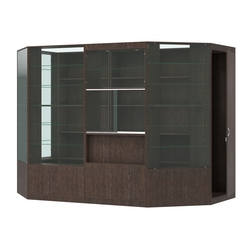 Пристенный торговый павильон из ДСП СЭСП №4 (4, 68 кв.м), Дуб Венге