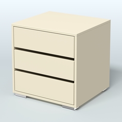 Тумба "Статус" №1 , Крем Вайс