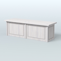 Стол президиума Рикамо, Ясень Анкор светлый