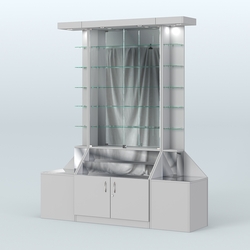 Павильон с верхней подсветкой серии Эталон №7, Cерый