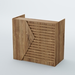 Ресепшен граунд №6А, Дуб Канзас коричневый