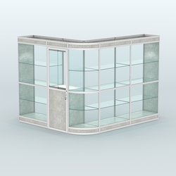 Павильон из профиля угловой №2в (5,5 кв.м), Метрополитан Грей