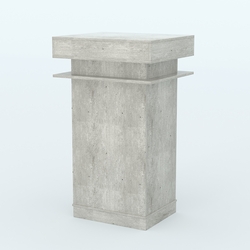 Подставка музейная "Коллекция" №1, Метрополитан Грей