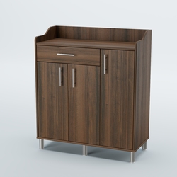 Стойка официанта "Бармен" №7-Н на ножках, Орех