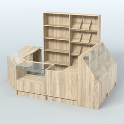 Торговый Островок "Эконом" №19 (6.24 кв.м), Дуб сонома