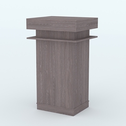 Подставка музейная "Коллекция" №1, Ясень Анкор темный