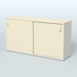 Тумба-купе объединяющая Некста, Белый + Крем Вайс