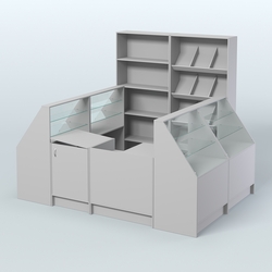 Торговый Островок "Эконом" №18 (5, 5 кв.м), Серый