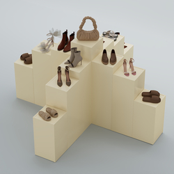 Демо-стенд Ступени-Крест №3, Крем Вайс