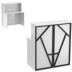 Ресепшен серии ЛОФТ - АЛЬФА №1 (декор №2), Серый