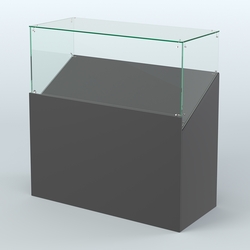 Прилавок для хлебной лавки ХЛ-ПР-02, Черный