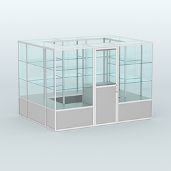 Павильон из профиля островной №1б, Серый