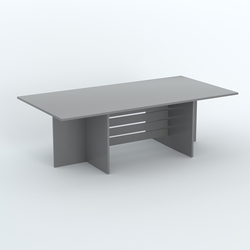 Стол для переговоров Вектор №1, Темно-Серый