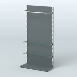 Система ЭЛЕГАНТ с ДСП №7 (1200 мм), Темно-Серый