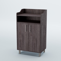 Стойка официанта "Бармен" №4-Н на ножках, Ясень Анкор темный