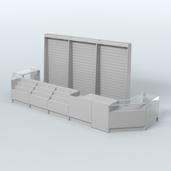 Торговый Островок "Эконом" №5 (9, 72 кв.м), Серый