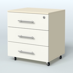 Тумба Леван, Крем Вайс + Белый