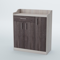 Стойка официанта "Бармен" №7, Ясень Анкор светлый + Ясень Анкор темный