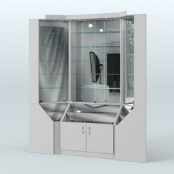 Павильон угловой серии Эталон №1, Серый