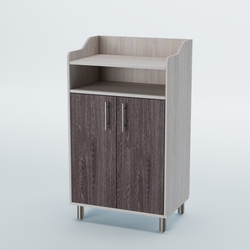 Стойка официанта "Бармен" №4-Н на ножках, Ясень Анкор светлый + Ясень Анкор темный