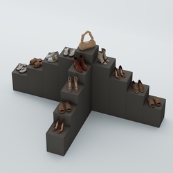 Демо-стенд Ступени Т-обр №4, Черный