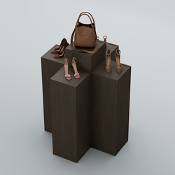 Демо-стенд Ступени-Крест №1, Дуб Венге