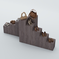 Демо-стенд Ступени-Пересечение №4, Ясень Анкор темный