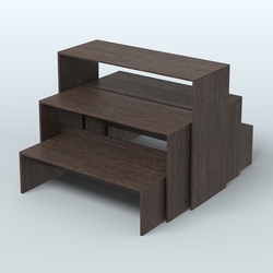 Подиум Матрешка №5, Дуб Венге