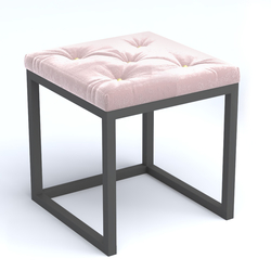 Пуфик серии ЛОФТ №2К, Tiffany 14 Flamingo