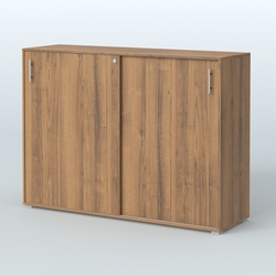 Тумба с раздвижными фасадами Тиана, Орех