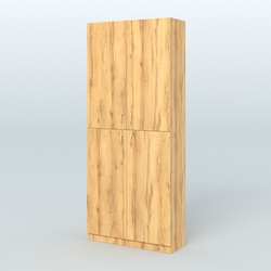 Аптечный широкий стеллаж под резину №1, Дуб Золотистый