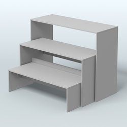 Подиум Матрешка №4, Серый