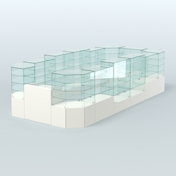 Павильон ИСТРА в центр зала №7а (закрытый) (12, 77 кв.м), Белый