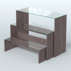 Подиум Матрешка №4б, Ясень Анкор темный