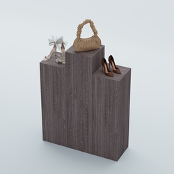 Демо-стенд Ступени-Пирамида №1, Ясень Анкор темный