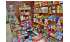 Изображение фотогаллереи №132 для раздела Хромированные стеллажи с прозрачными полками для магазина по продаже конфет и орехов серии NUT