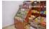 Изображение фотогаллереи №131 для раздела Хромированные стеллажи с тонированными полками для магазина по продаже конфет и орехов серии NUT