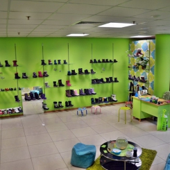 Оборудование для магазина по продаже детской обуви
