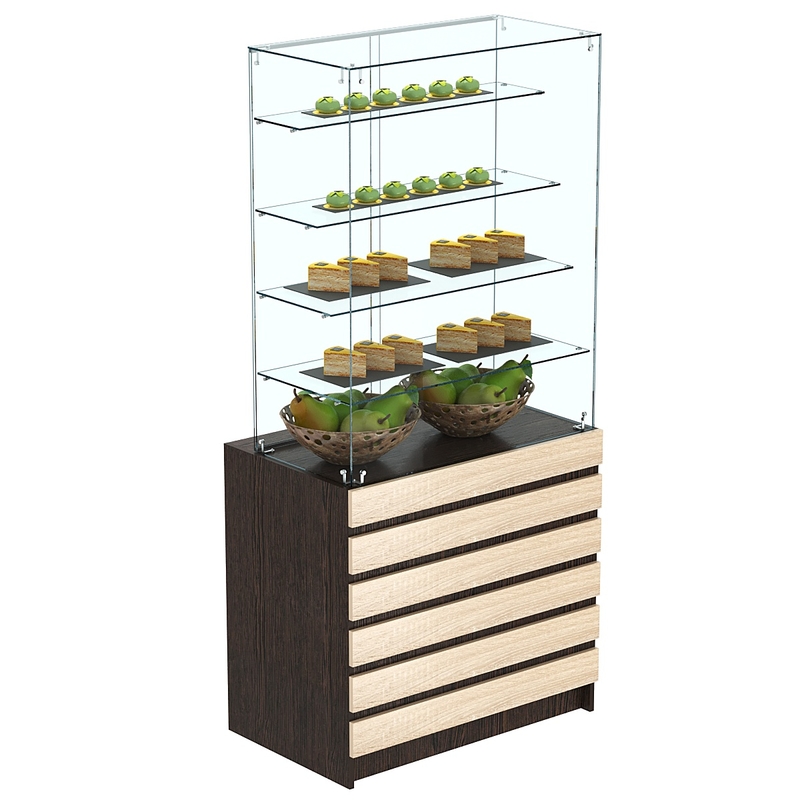 Витрины для магазина экологически чистых продуктов