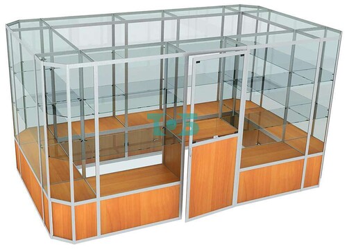 Павильон из профиля островной №3б