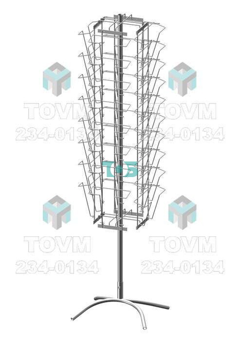 Б.ВР.06 Буклетница вращающаяся 36 ячеек (16A4+20А4)
